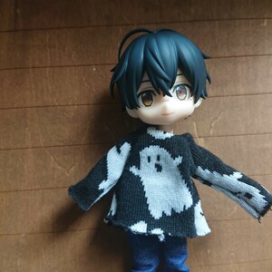 オビツ11 アウトフィット 長袖Tシャツ オバケ ハンドメイド オビツろいど