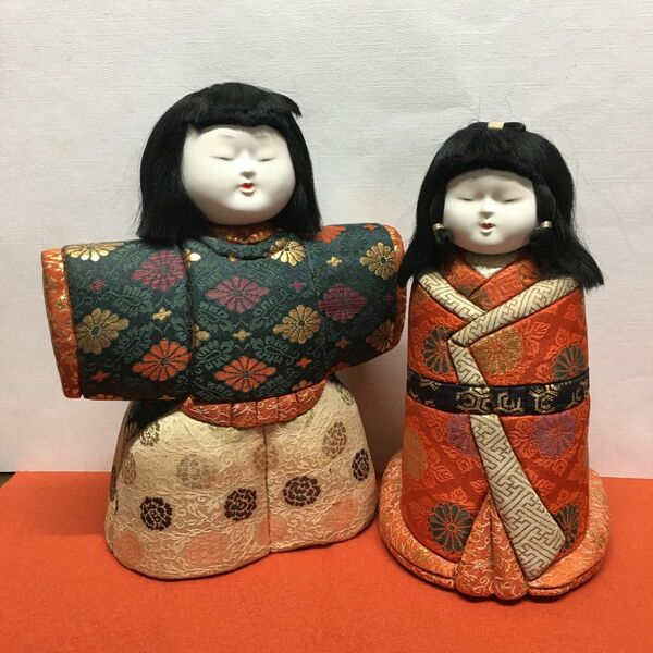 桐塑　木目込人形　元女性日展作家作品