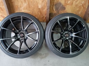 WedsSport SA-10R 18×10.5j ＋25　ZBB　2本セット　ウェッズスポーツ