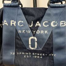 MARC JACOBS マークジェイコブス トートバッグ デニムバッグ ハンドバッグ _画像2