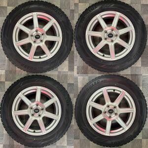 TOPRAN 7J 17インチ +53 114.3 5H 225/65R17 ヨコハマ スタッドレス 2020年製 4本セット トップラン R7A ブリヂストン BRIDGESTONE