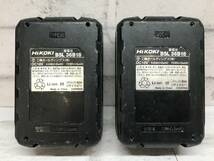 SFU☆【8-240105-HH-3】ハイコーキ BSL36B18 リチウムイオン電池 36V マルチボルト 4.0Ah 2個セット【ジャンク品】_画像6