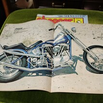 ストリートチョッパー　street chopper 1978年1月3月8月号　年式相応の痛みはあります トライアンフ ビンテージ ナックル チョッパー_画像4