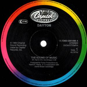 【12インチオリジナル盤】Dayton The Sound Of Music (1983.1A K062-2001096) Rahni Harris/ディスコ