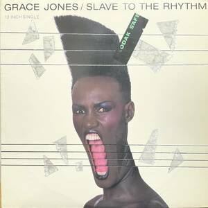 【LP/US盤12】Grace Jones - Slave To The Rhythm (1985/V 56012 Manhattan Records)