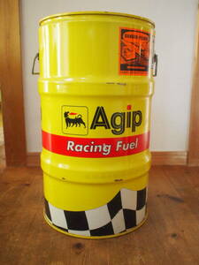 Agip レースガス缶　空き缶　USED