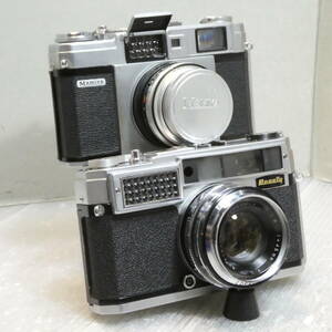 フイルム(コンパクト)カメラ(564)　Beautey LIGHTOMATICⅡ BIOKOR-S 1.9/45　MAMIYA SEKOR F.C. 1.9/48　ジャンクセット