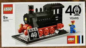 【1円スタート】新品未開封 非売品 LEGO 40周年限定 蒸気機関車