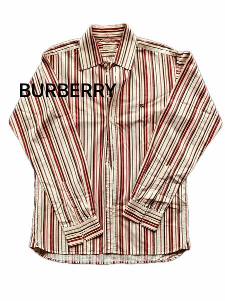 BURBERRY LONDON バーバリーロンドン　シャツ　メンズ 長袖　 ストライプ