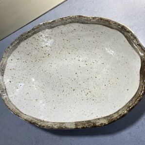 和食器 鉢 陶器 長径25.5cmの画像5