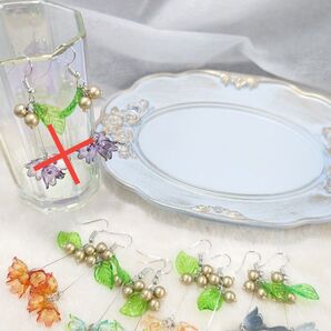 ハンドメイドピアス No.179