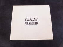 ☆Gackt / THE SIXTH DAY -SINGLE COLLECTION-　中古品_画像1