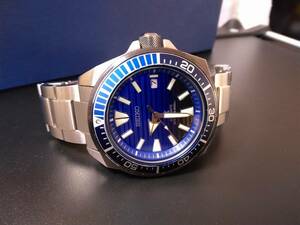 SEIKO（セイコー）プロスペックス　ダイバーズウォッチ ブルーサムライ（SAMURAI）　USED品