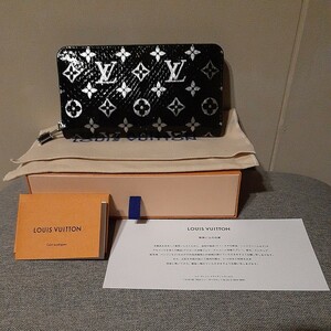 【aloac72201様】LOUIS VUITTON ルイヴィトン 財布 長財布 ラウンドファスナー メンズ パイソンレザー 箱付き ジッピー