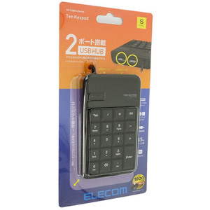 ELECOM Elecom 2 порт USB2.0 ступица имеется compact USB тонн клавиатура TK-TCM014BK черный [ управление :1000022307]