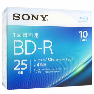 SONY Blue-ray disk 10BNR1VJPS4 BD-R 4 speed 10 sheets set [ control :1000023989]