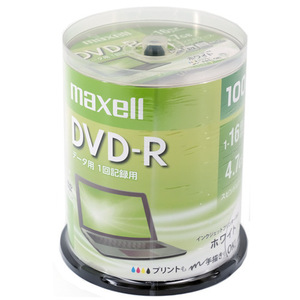 DVD-R DR47PWE.100SP DVD-R 16X Скорость для данных Maxell [Управление: 1000021229]