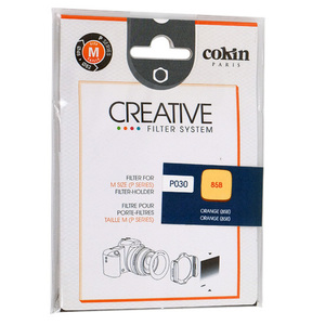 【ゆうパケット対応】Cokin 83mm角 全面カラーフィルター オレンジ85B P030 [管理:1000024704]