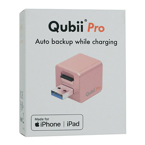 Maktar iPhoneカードリーダー Qubii Pro MKPQS-RG USB microSD ローズゴールド [管理:1000025152]の画像1