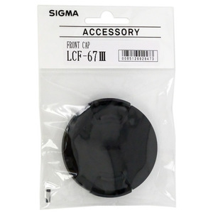 【ゆうパケット対応】SIGMA フロントキャップ FRONT CAP 67mm LCF-67 III [管理:1000025200]