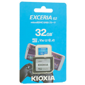 【ゆうパケット対応】キオクシア microSDHCメモリーカード KMU-B032G 32GB [管理:1000025590]