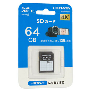 [.. packet correspondence ]I-O DATA I *o-* data SDXC memory card BSD-64GU1 64GB [ control :1000025479]