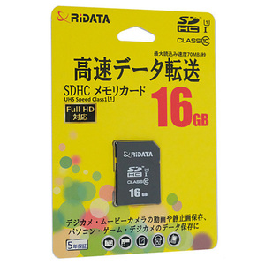 [Yu-Packet Copatible] Ridata SDHC Карта памяти RD2-SDH016G10U1 16 ГБ [Управление: 1000025629]