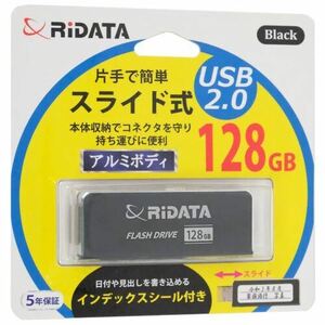 RiDATA RI-OD17U128BK USBメモリー USB2.0 128GB ブラック