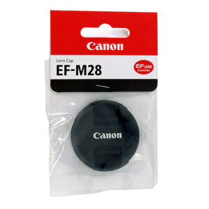 【ゆうパケット対応】Canon レンズキャップ EF-M28 [管理:1000025929]