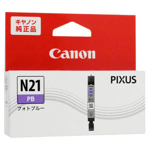 CANON インクタンク XKI-N21PB フォトブルー [管理:1000025999]