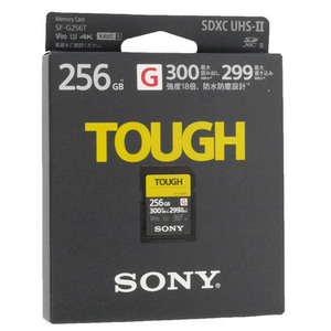 SONY製 SDXCメモリーカード TOUGH Class10 256GB SF-G256T [管理:1000026746]