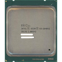 【中古】【ゆうパケット対応】Xeon E5-2640 v2 2.0GHz 15M LGA2011 SR19Z [管理:1050006463]_画像1