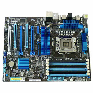 【中古】ASUS製 ATXマザーボード P6X58D-E LGA1366対応 [管理:1050004718]