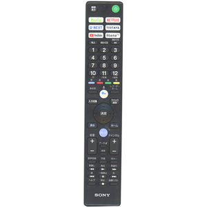 【ゆうパケット対応】【新品(開封のみ)】 SONY テレビ用リモコン RMF-TX421J 100503911 [管理:1100039720]