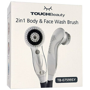 TOUCHBeauty 2in1 Body ＆ Face Wash Brush TB-07599SY [管理:1100039339]