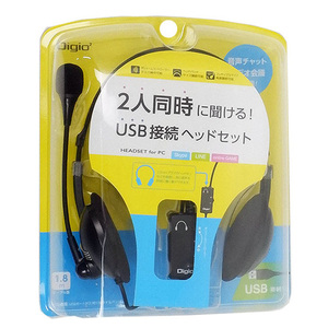 na hippopotamus cocos nucifera USB headset Digio2 MHM-SU32BK black [ control :1100044318]