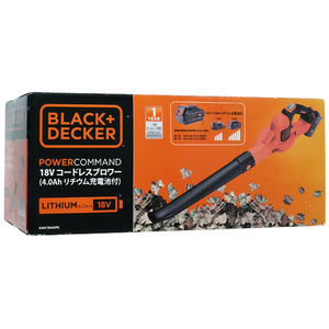 【新品訳あり(箱きず・やぶれ)】 BLACK＆DECKER 18Vコードレスブロワー GWC1840PC [管理:1100053022]