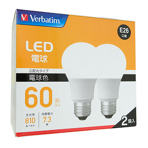 三菱ケミカルメディア LED電球 Verbatim LDA7L-G/LCV2X2 電球色 [管理:1100049357]