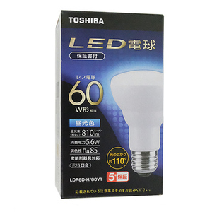 東芝 LDR6D-H／60V1 LED電球 E26レフ形 60W相当 昼光色 LDR6DH／60V1