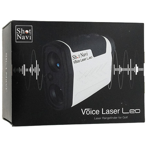 Shot Navi レーザー距離計測器 Shot Navi Voice Laser Leo ホワイト [管理:1100053347]