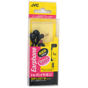 JVC ラジオ/ラジカセ用 Hi-Fiイヤホン MR-LX21 [管理:1100053421]