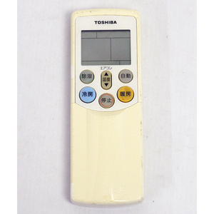 【中古】【ゆうパケット対応】TOSHIBA エアコンリモコン WH-RB02JJ [管理:1150007804]