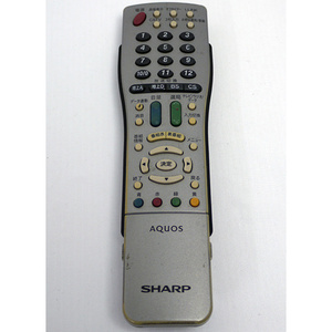 【中古】【ゆうパケット対応】SHARP製 テレビリモコン GA514WJSA [管理:1150008909]