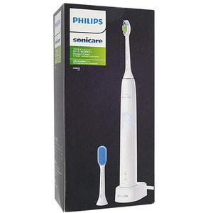 PHILIPS 電動歯ブラシ ソニッケアー プロテクトクリーン HX6809/71 ホワイトライトブルー 未使用 [管理:1150024913]
