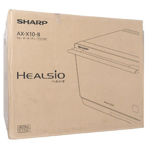 【中古】SHARP ウォーターオーブンレンジ ヘルシオ AX-X10-B ブラック 展示品 [管理:1150025646]