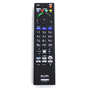 【中古】ELPA テレビリモコンパナソニック・ビエラ用 RC-301PA [管理:1150008074]
