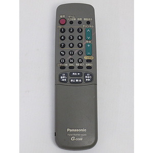 【中古】Panasonic ビデオリモコン EUR51962 本体いたみ [管理:1150014440]