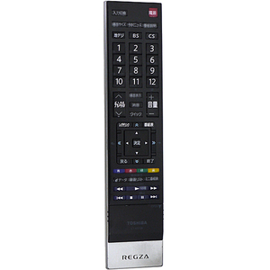 【中古】TOSHIBA 液晶テレビ用リモコン CT-90338A [管理:1150010851]