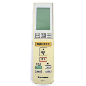【中古】Panasonic エアコンリモコン A75C3750 [管理:1150018493]