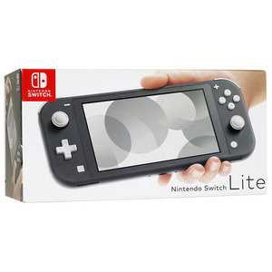 【中古】任天堂 Nintendo Switch Lite(ニンテンドースイッチ ライト) HDH-S-GAZAA グレー 元箱あり [管理:1350007544]